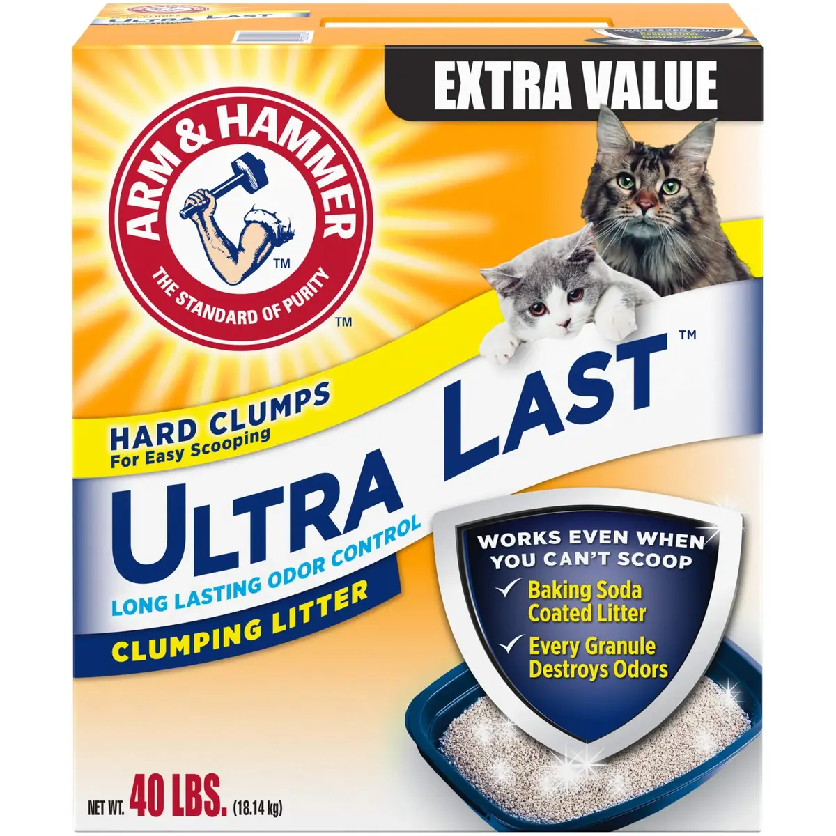 Arm & Hammer Cloud Control Clumping Cat Litter 40lb image 2