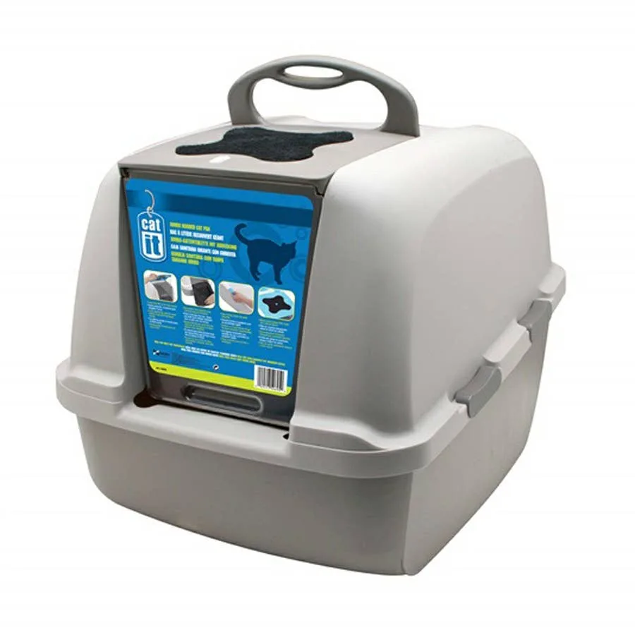 Catit Jumbo Hooded Cat Litter Pan