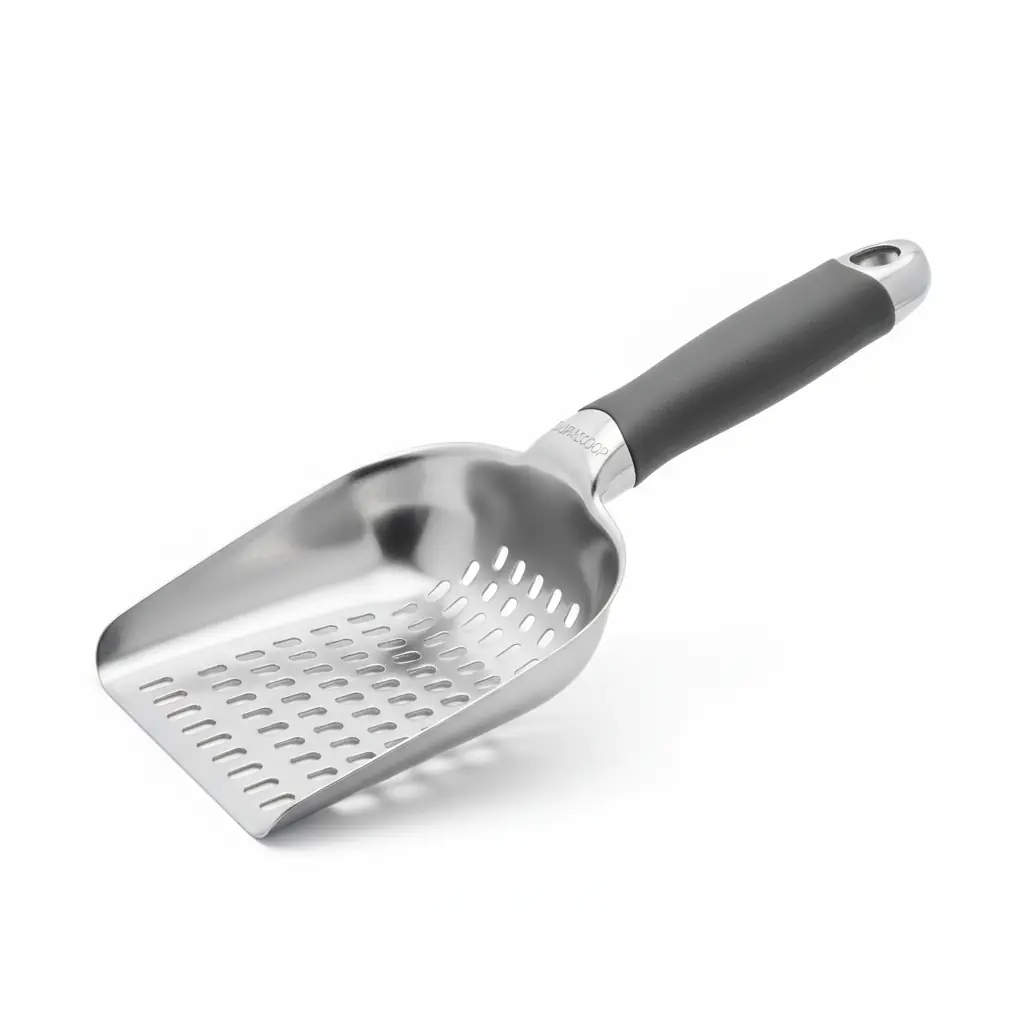 DuraScoop Original Cat Litter Scoop Stainless Steel image 2
