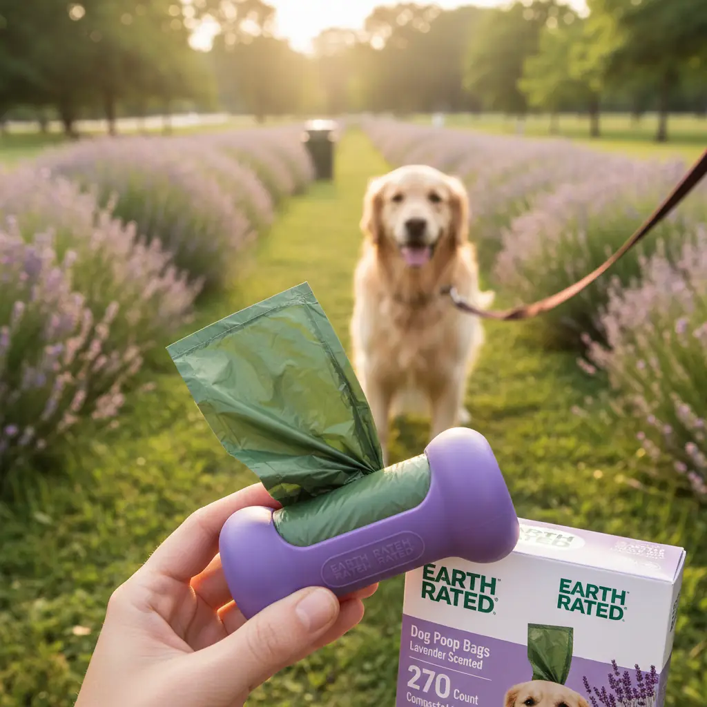 Earth Rated Dog Poop Bags Lavender Scented 270ct image 3