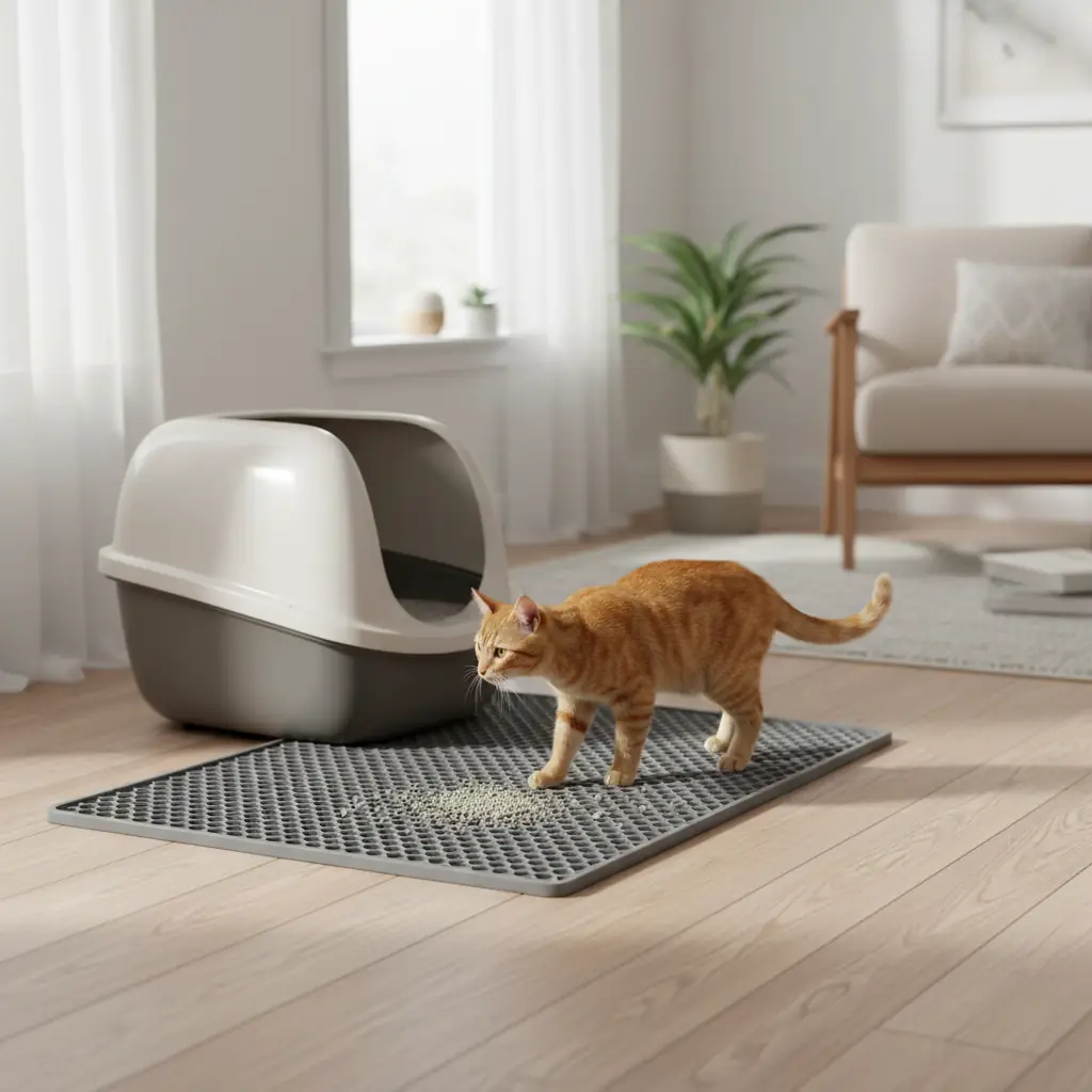 Frisco Cat Litter Mat 24x20in Large image 3