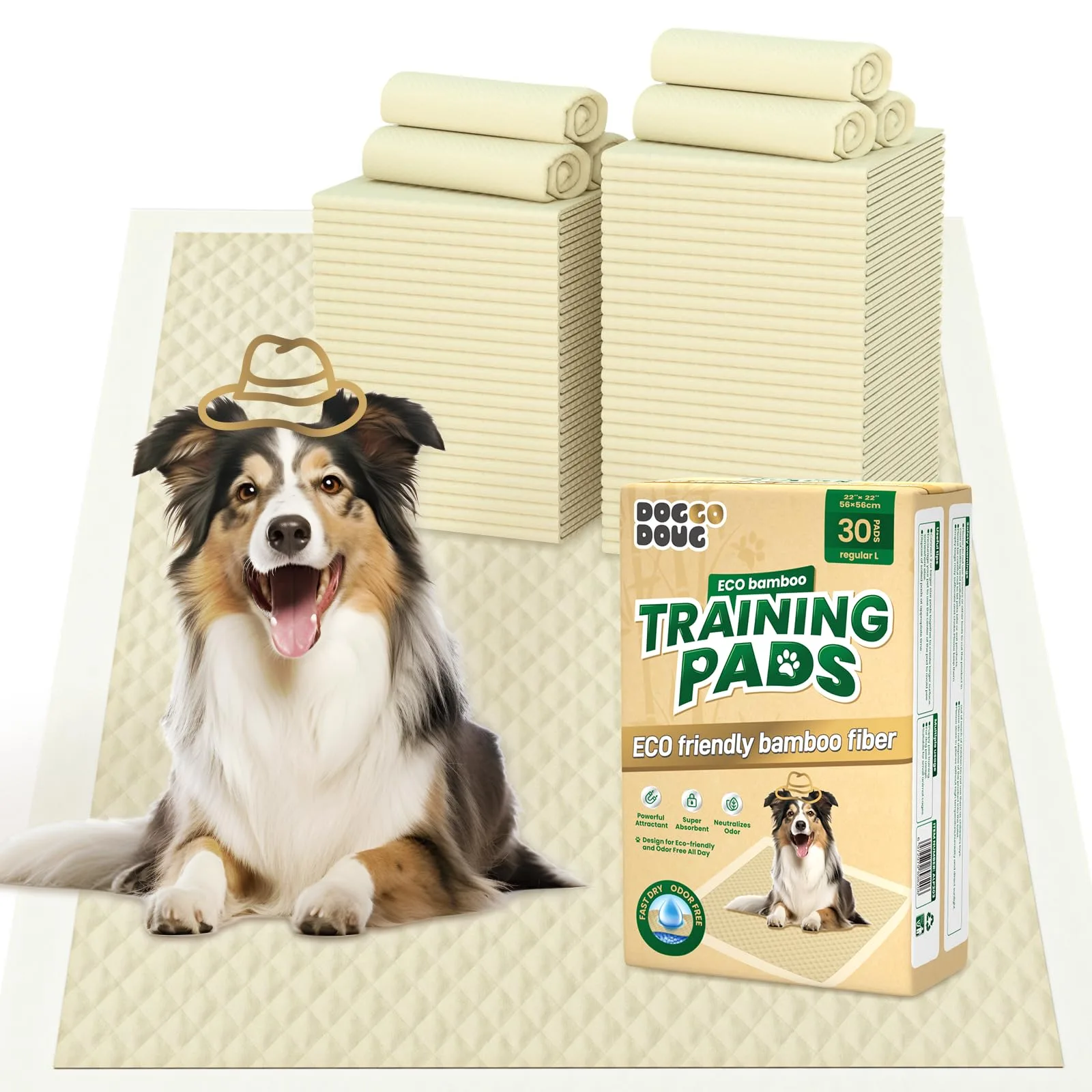 Frisco Waterproof Dog Pee Pads 22x22in 100ct image 2