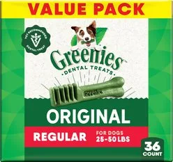 Greenies Original Regular Natural Dental Treats for Dogs 36ct image 3