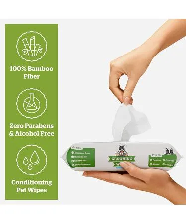Pogi's Grooming Wipes for Dogs 100 Hypoallergenic Pet Wipes image 2