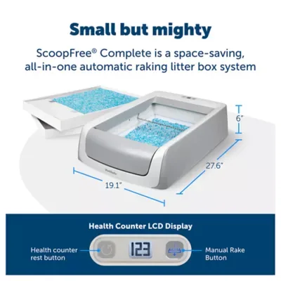 ScoopFree Complete Plus Self-Cleaning Cat Litter Box image 2