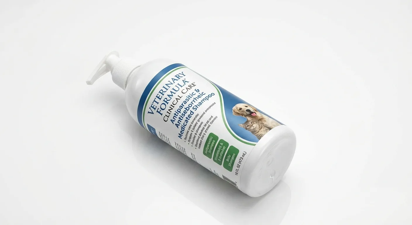 Veterinary Formula Clinical Care Antiparasitic Shampoo 16oz image 2