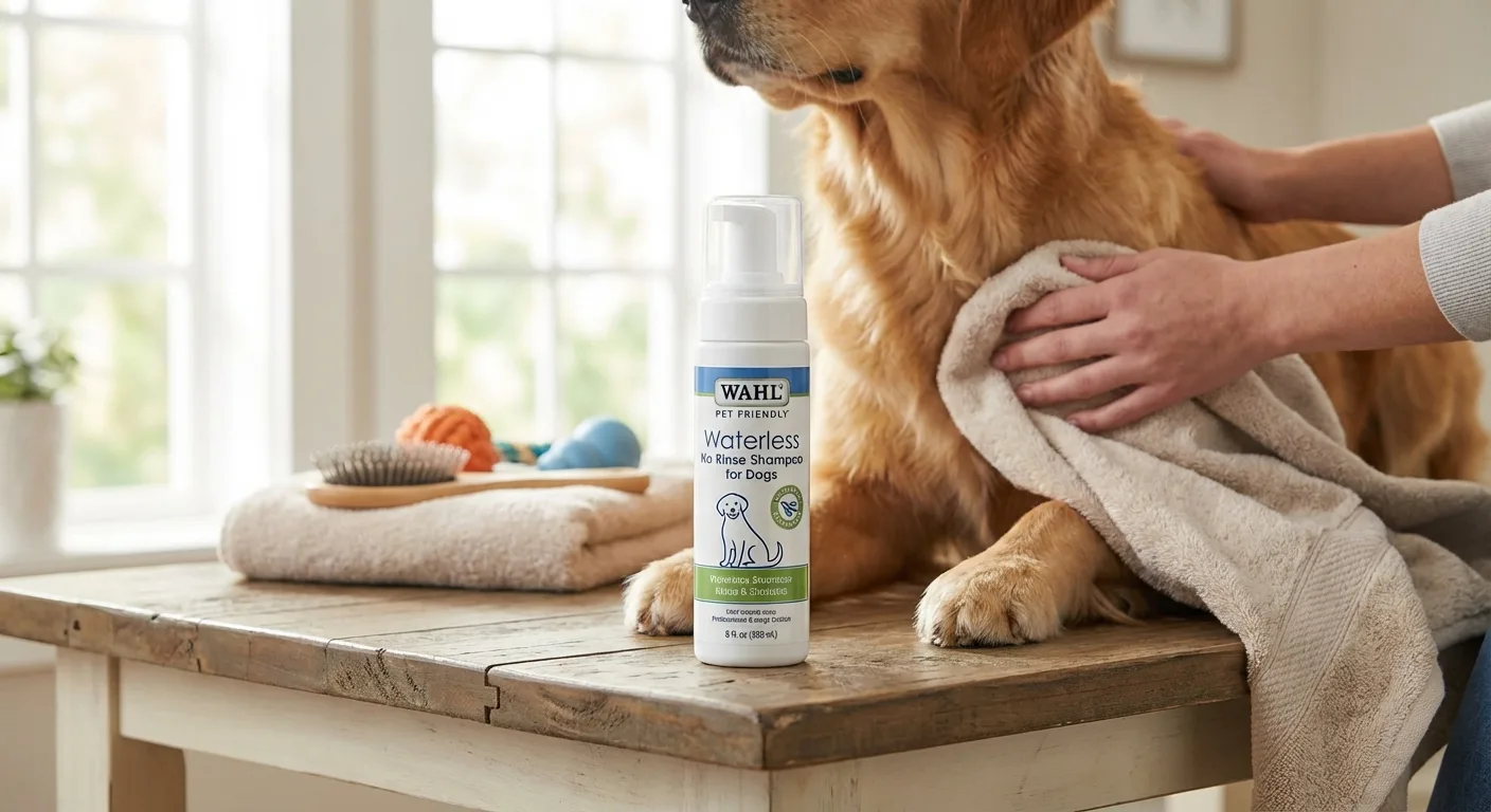 Wahl Pet-Friendly Waterless No Rinse Shampoo for Dogs 8oz image 3